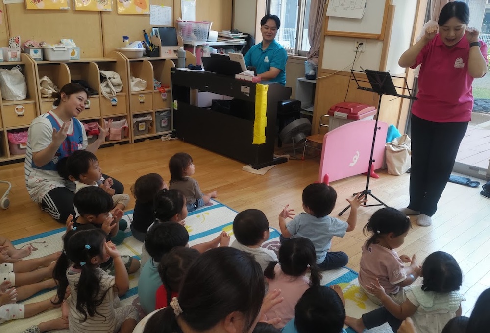 歌のお姉さんが来たよ