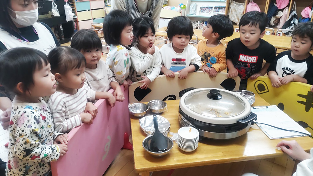 ポップコーン作り