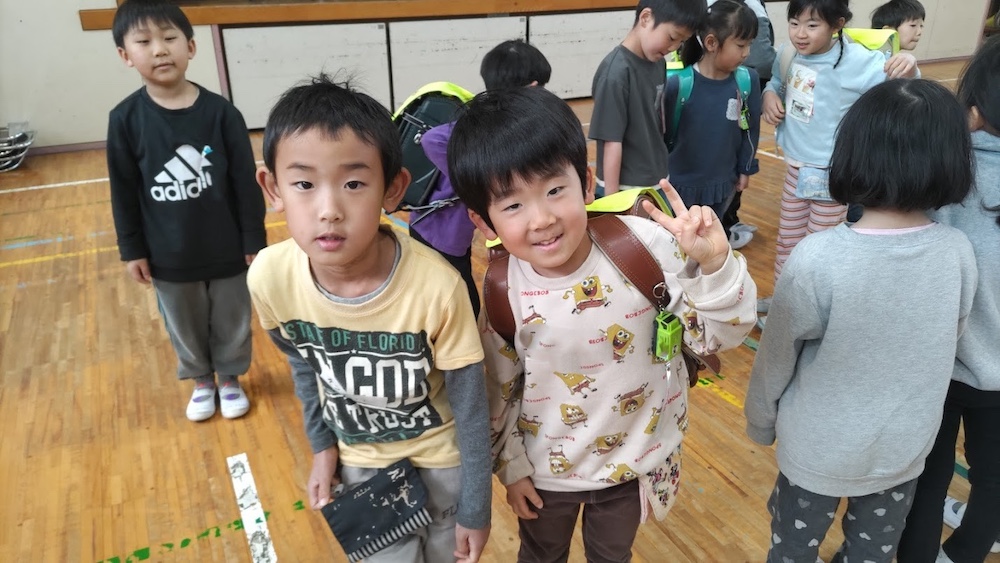 平方小でランドセル体験