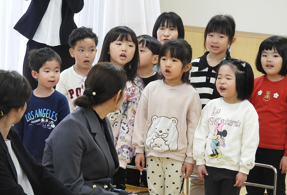 卒園式　4歳児の歌