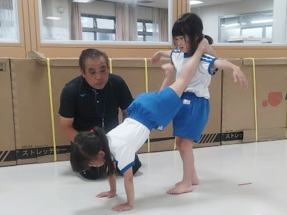 組体操の練習が始まりました