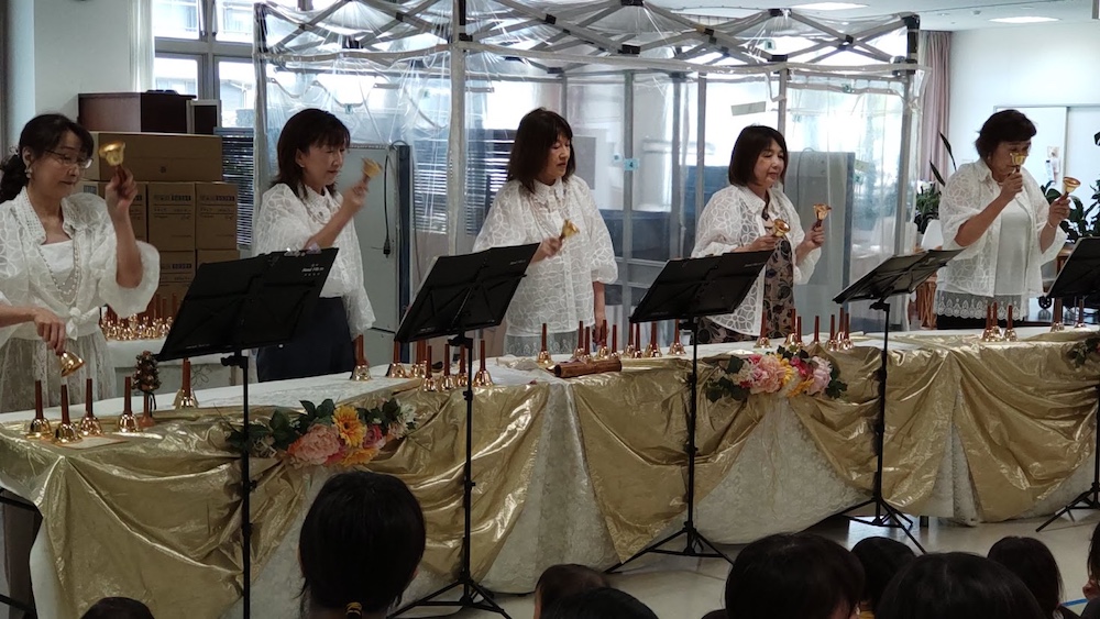 音楽集会　ミュージックベル演奏1
