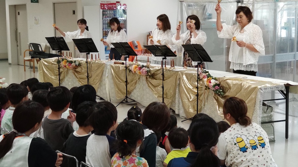 音楽集会　ミュージックベル演奏2