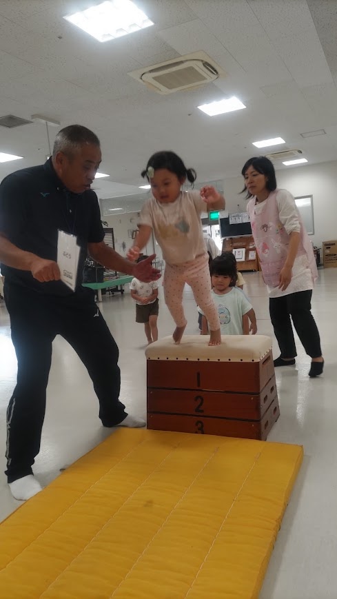 りんご組　体育指導1