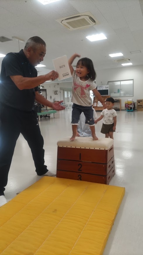 りんご組　体育指導2